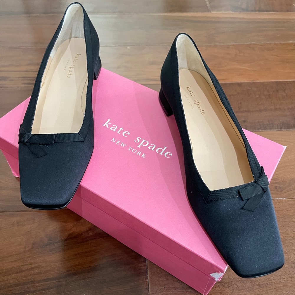 💜 NIB Kate Spade Satin Cecelia Loafers